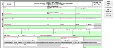 How To File ITR 5 Form Online - LegalWiz.in