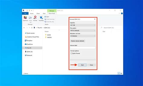 Image result for How to Format Mini SD Card