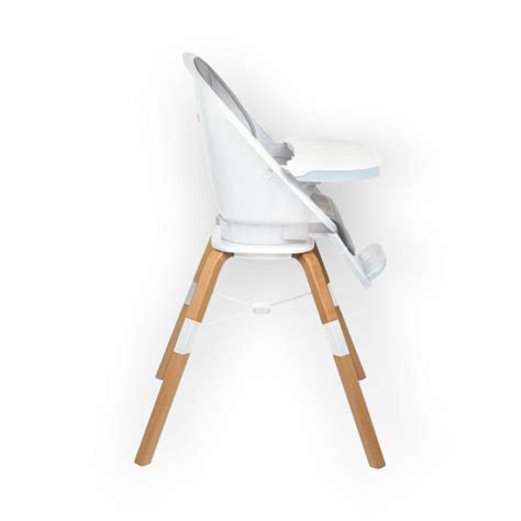 BabyGO Carou 360 Rotation High Chair (White) – BabyAmore
