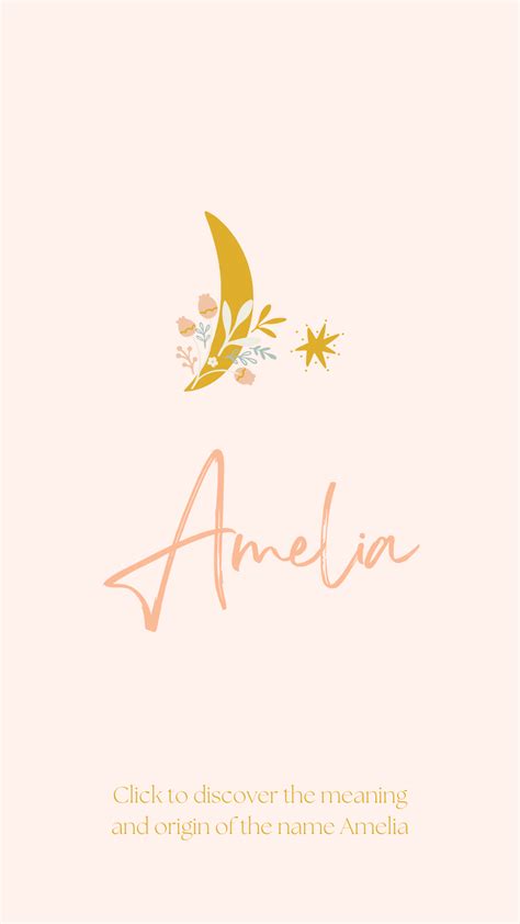 Amelia name meaning – Artofit