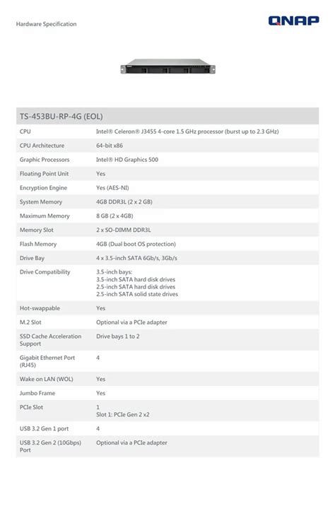 Qnap Network Attached Storage - QNAP- TS- 1264U-RP-4G Trader ...