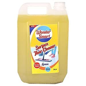 Wonder Smart Surface Floor Cleaner, Lemon, 5 Litre : Amazon.in: Health ...