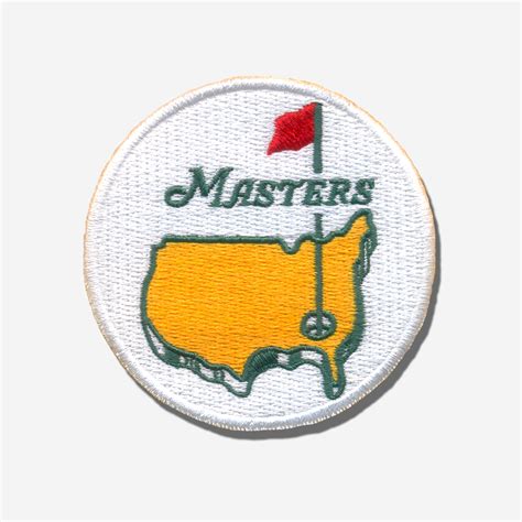Masters Golf Logo Embroidered Iron On Patches - Patchcrafts.com