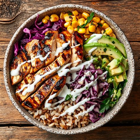 Savory Healthy Grilled Chicken and Rice Bowl - 2026