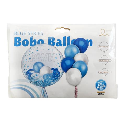Bobo Balloons Stuffing & Side Bunch Balloons Set | Bobo Balloon in Bulk ...