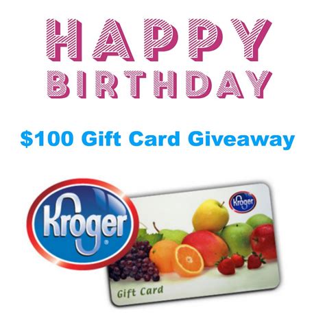 HUGE Birthday Giveaway!!! - Kroger Couponing