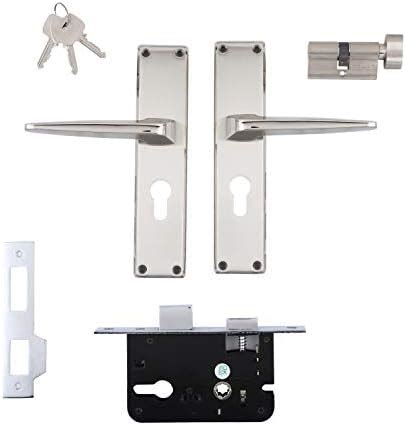 Godrej Mortise Door Lock Handle Set | 200mm NEH-15 1CK Europrofile | 5 ...
