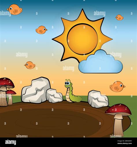 Image result for Spring Scene Cartoon