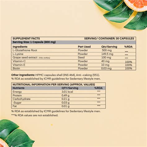 L Glutathione Capsules – Nutriherbs