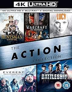 Amazon.in: Buy The Action Collection (4K UHD+BD+UV) (The Huntsman ...