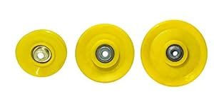 Gym Machine Pulley with Inbuilt Bush and Bearing 4 inch in Yellow ...