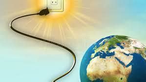 show with a diagram that sun is a ultimate source of energy? if correct ...