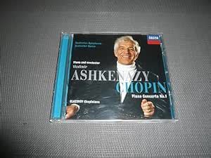 Chopin;Piano Concerto.No.1: Ashkenazy, Deutsches So Berlin: Amazon.in ...