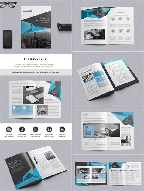 20 лучших шаблонов InDesign Brochure - для творческого продвижения ...