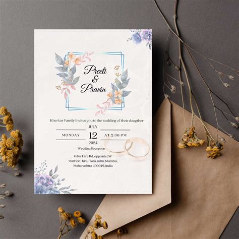 Custom Design Invitation Cards - Marriage Wedding Card – Nutcase