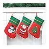 Buy CraftVatika Christmas Stockings Santa Claus Socks Wall Door Hanging ...