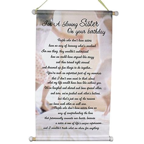 Adorable Sister Birthday Scroll : Amazon.in: Office Products