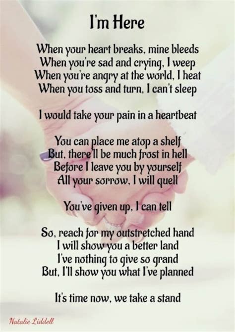 A5 Poem, Support, Mental Health, Empathy, Digital Download, Original - Etsy