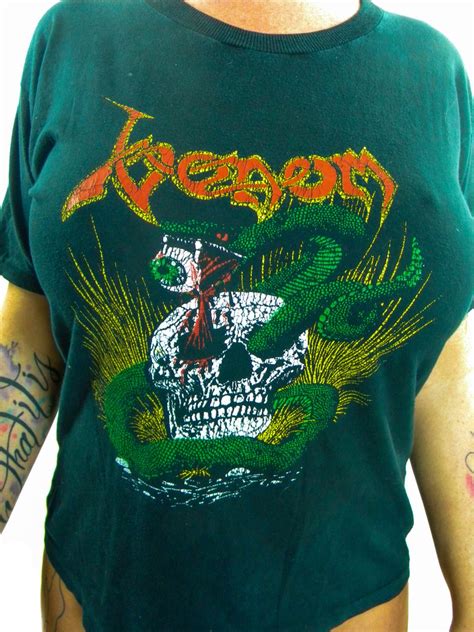 Buy Vintage Venom Shirt 80s Heavy Metal Thrash 80s Tee 80s Shirt ...