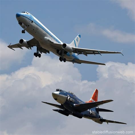 Vintage vs Modern Plane Debate | Stable Diffusion Online