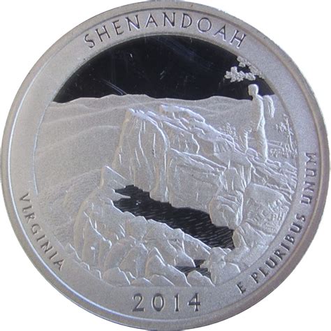 ¼ Dollar "Washington Quarter" (Shenandoah National Park, Virginia ...