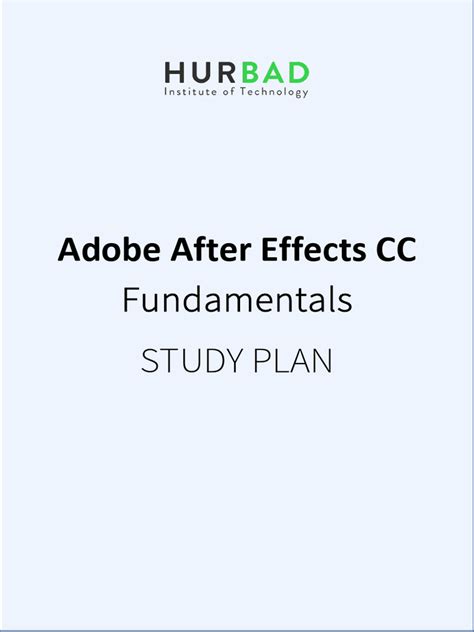 Image result for After Effects Tutorial PDF Download
