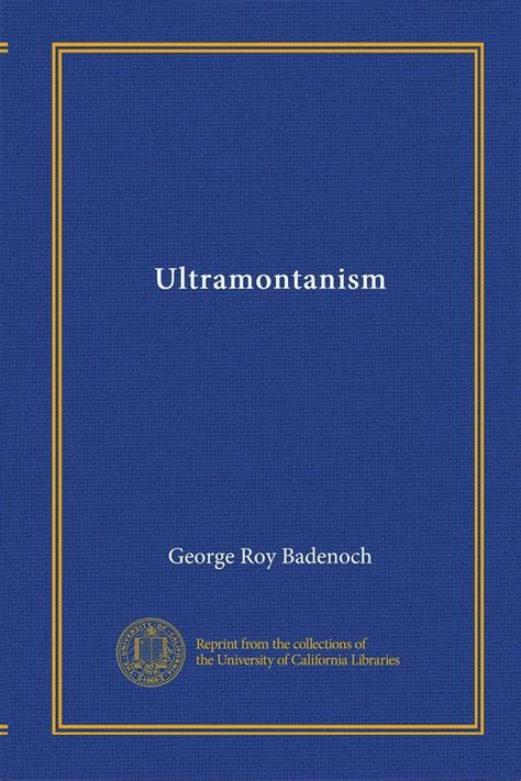 Ultramontanism : Amazon.in: Books