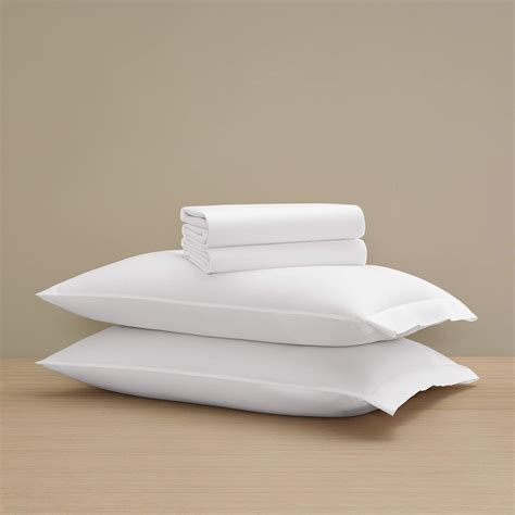 Amazon.com: H by Frette Percale Classic Sheet Set (Queen) - Luxury All ...