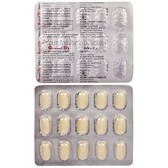 Gemcal-D3 - Strip of 15 Tablets : Amazon.in: Health & Personal Care