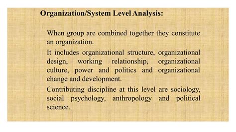 Introduction to organisational behaviour and meaning of the organisation, the function of ...