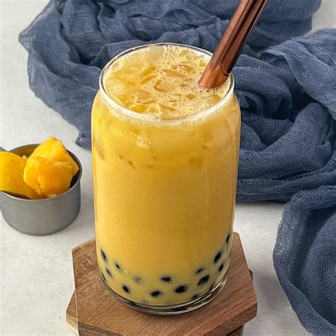 Tropical Mango Boba Tea Recipe