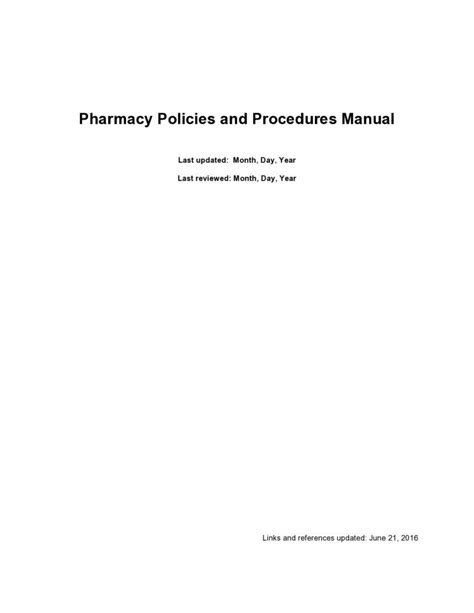 Image result for Writing Policy and Procedures Template