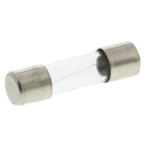 RS PRO | RS PRO 3 A F Glass Cartridge Fuse, 5.2 x 20 mm | 563-649 | RS