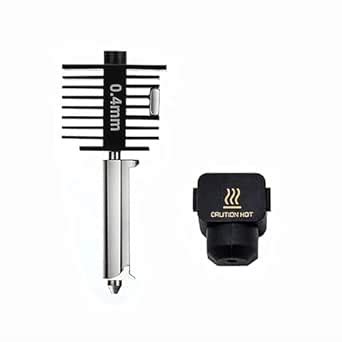 0.4MM Hardened Steel Nozzle Assembly Hotend Kit for Bambu Lab A1 Mini ...