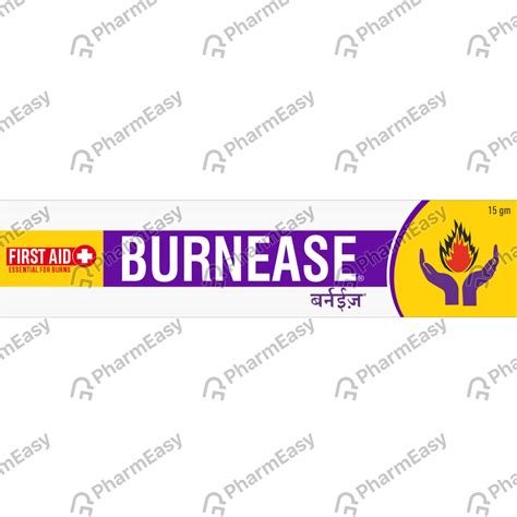 Buy Burnease Tube Of 15gm Cream Online at Flat 15% OFF | PharmEasy