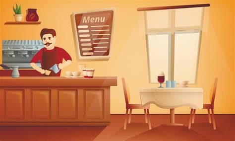 Image result for Restaurant Cartoon