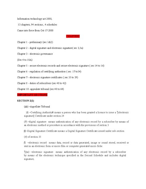 Information Technology - Electronic signature. 4. Legal recognition of ...