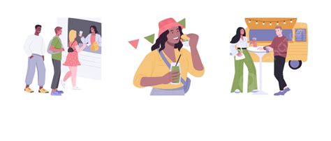 Food Festival Cartoon 的图像结果