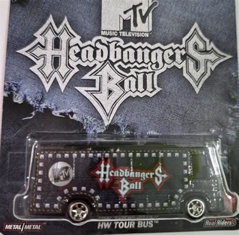 Die Cast Collection -Hw Tour Bus Headbangers Ball (Black) Limited,Rare ...