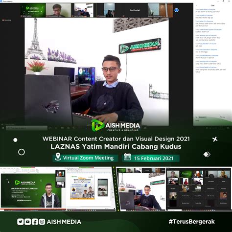 Dokumentasi Pelatihan Desain Grafis LAZNAS Yatim Mandiri - Aish Media