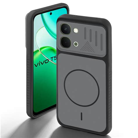 Protective Hard Silicone Back Cover with Slim Grip Design & Camera Pro
