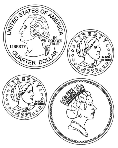 Money Coloring Pages 的图像结果