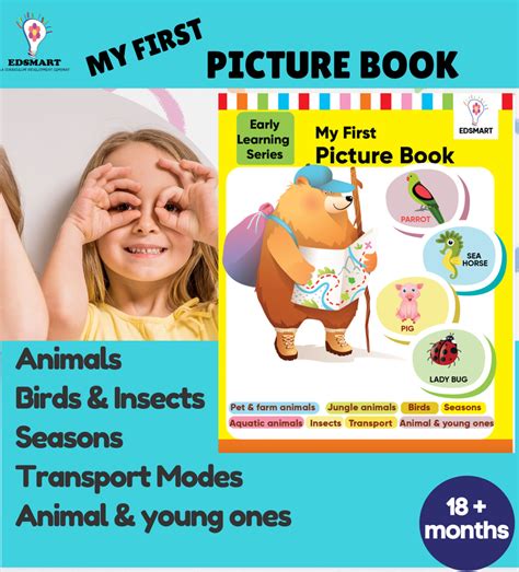 My First Picture Books for Kids - Animals picture book, Birds, Insects ...