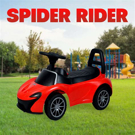ToyBharat Spider Rider | Multicolour | Exciting ride-on tricycle car t ...