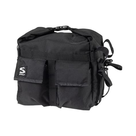 Surly Petite Porteur House Front Pannier Bag (Black) – BUMSONTHESADDLE