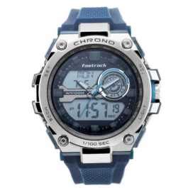 Fastrack NP38055PP01 Mean Machines Analog-Digital Watch for Men