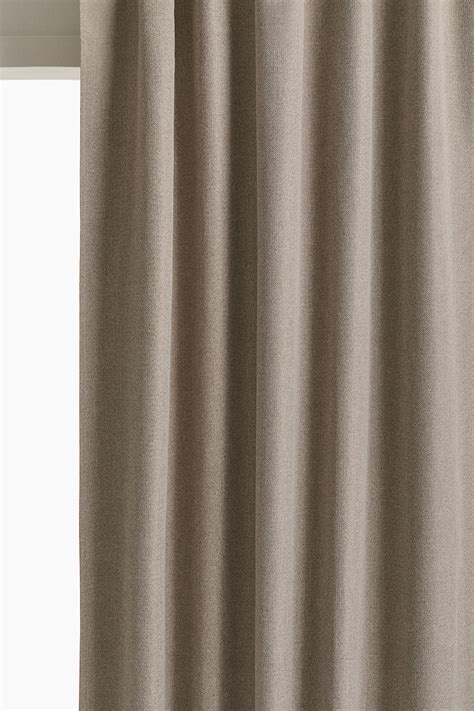 2-pack blackout herringbone curtain lengths - Beige marl - Home All | H ...