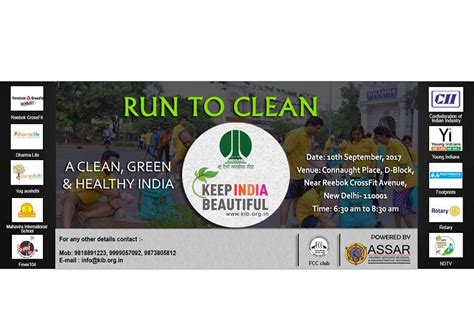 Run To Clean: Let Us All Run To Clean Our Surroundings Instead Of ...
