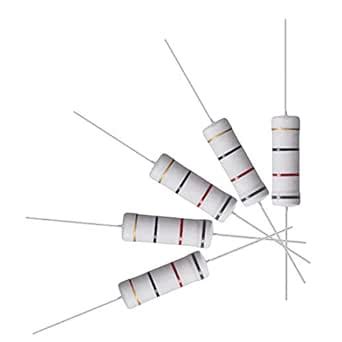 uxcell 50Pcs 82 Ohm Resistor, 5W 5% Tolerance Metal Oxide Film ...