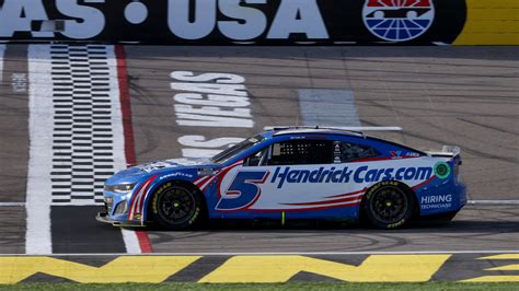 Kyle Larson again wins at Las Vegas to keep Chevrolet undefeated on ...